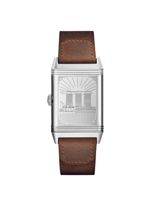 Photo: Jaeger-LeCoultre - Reverso Classic Large Small Seconds Singapore Hand-Wound Stainless Steel Watch, Ref. Q385852G
