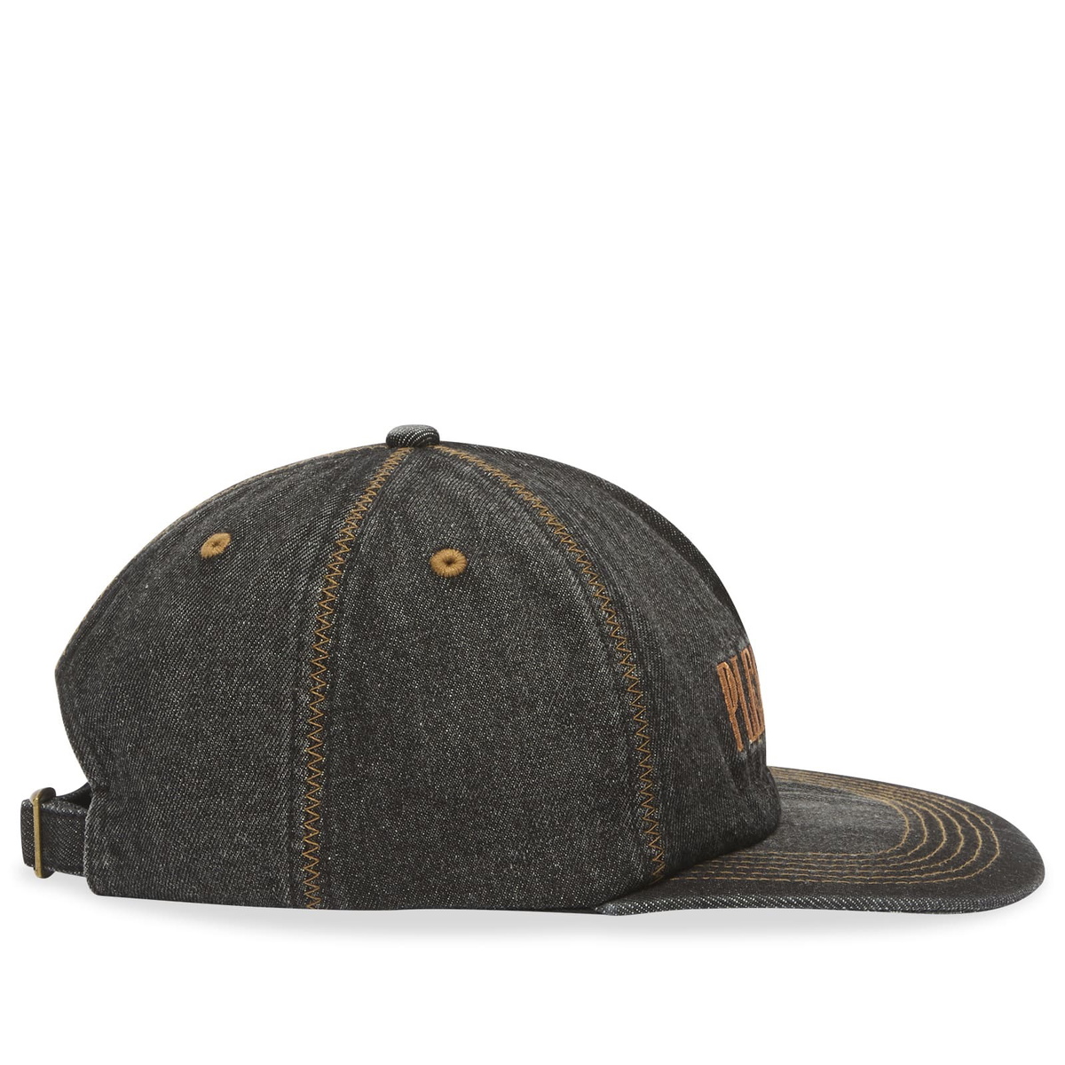 Pleasures Men's Zig Zag Denim Cap in Black 