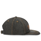 Pleasures Men's Zig Zag Denim Cap in Black 