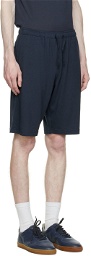 Sunspel Navy Lounge Shorts