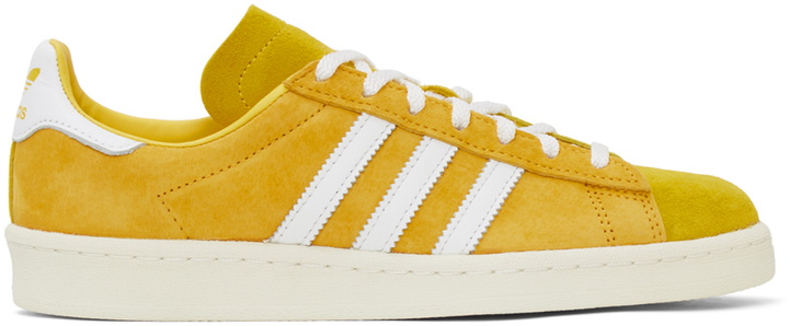 Photo: adidas Originals Yellow Campus 80s Sneakers