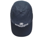 Sporty & Rich S&R Athletic Club Cap in Navy/White