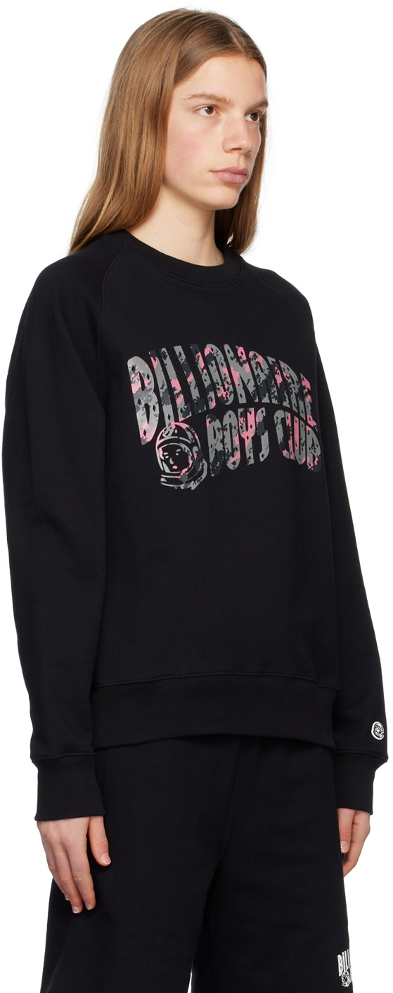 Billionaire Boys Club Black Camo Arch Logo Sweatshirt