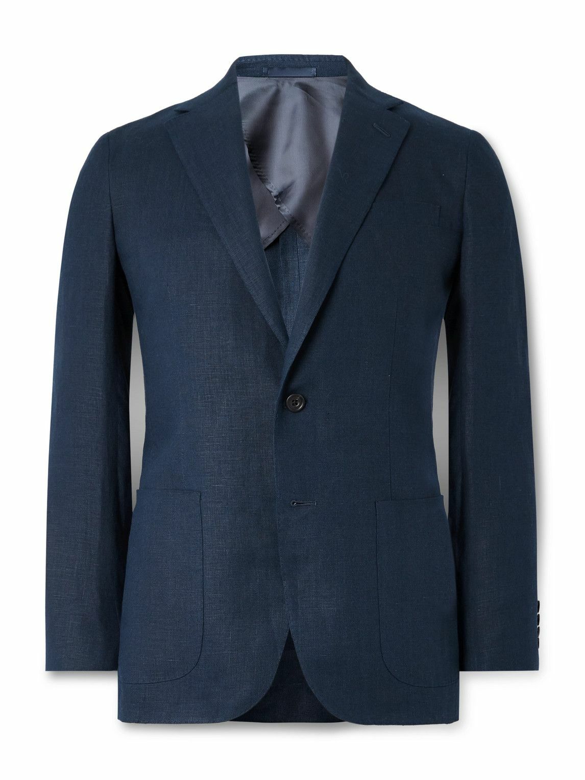 Kingsman - Linen Suit Jacket - Blue