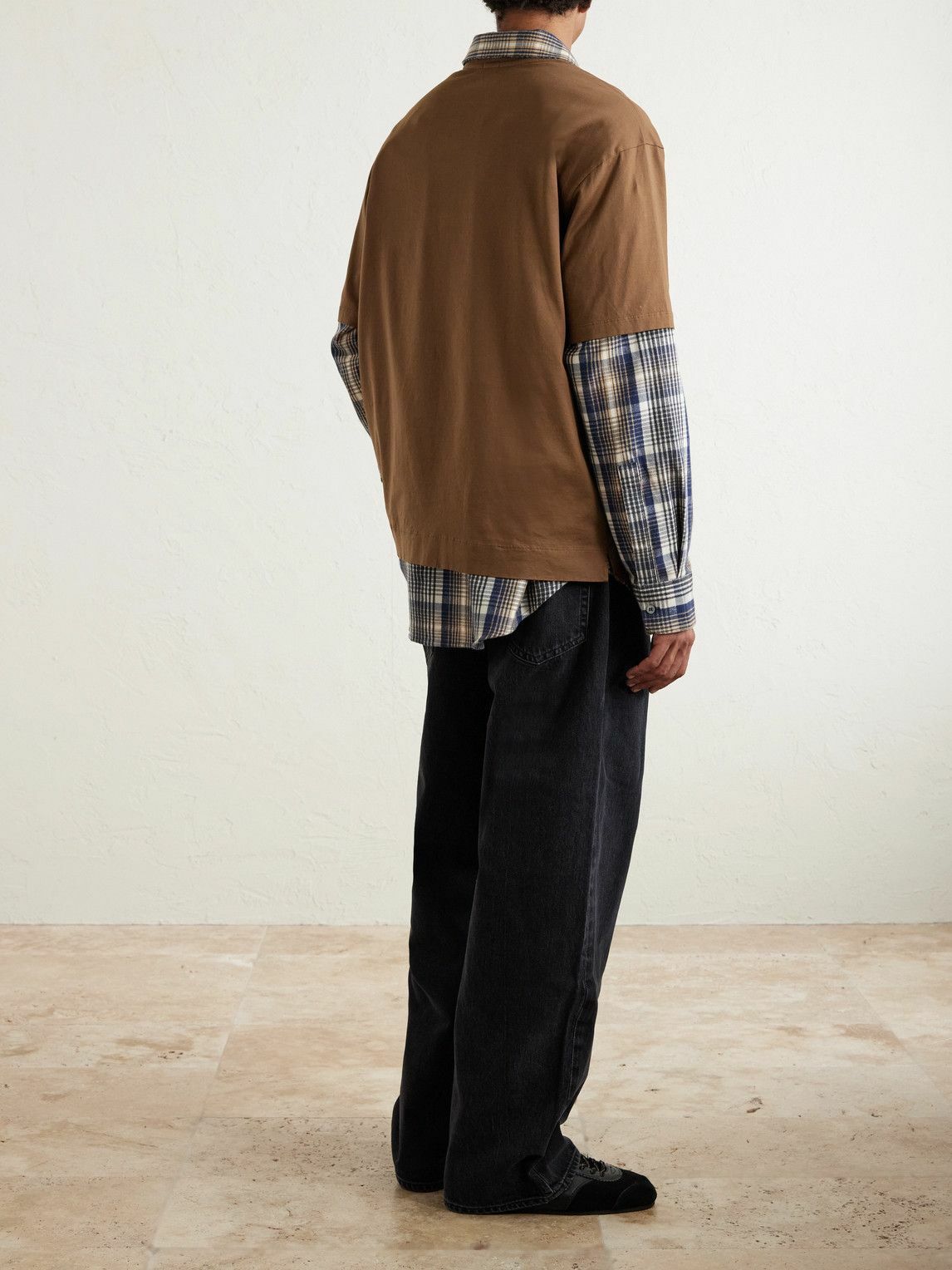 Massimo Alba - Nevis Cotton-Jersey T-Shirt - Brown
