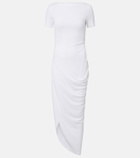 Jacquemus The Sole cutout jersey midi dress