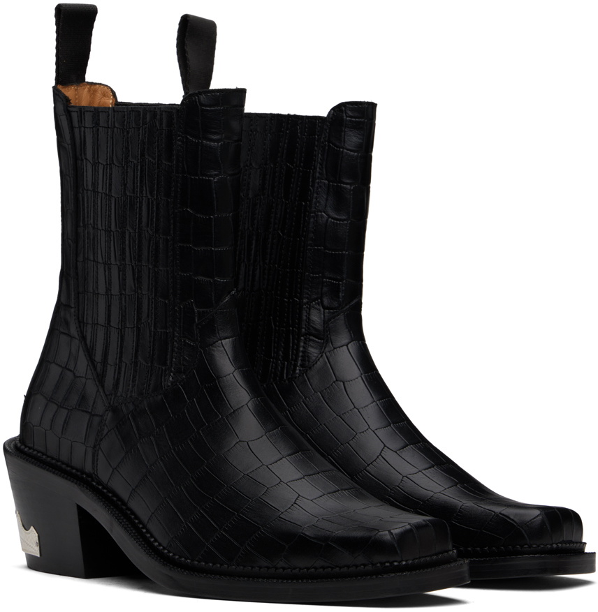 Toga Virilis SSENSE Exclusive Black Chelsea Boots