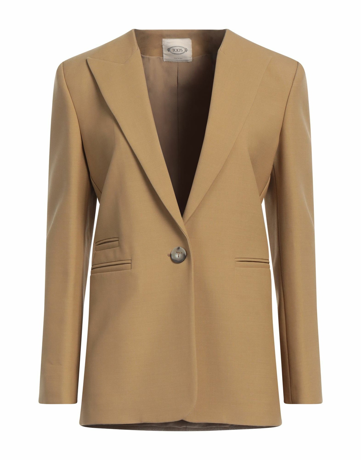 Tod's Womens Blazer Camel