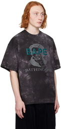 BAPE Black Tie-Dye T-Shirt