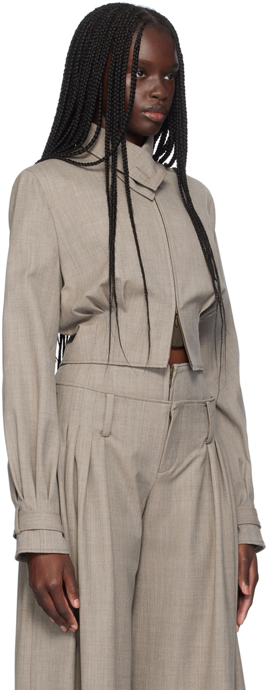 KNWLS Gray Bayon Jacket