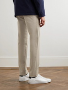 Incotex - Teknosartorial Slim-Fit Straight-Leg Stretch-Shell Trousers - Neutrals