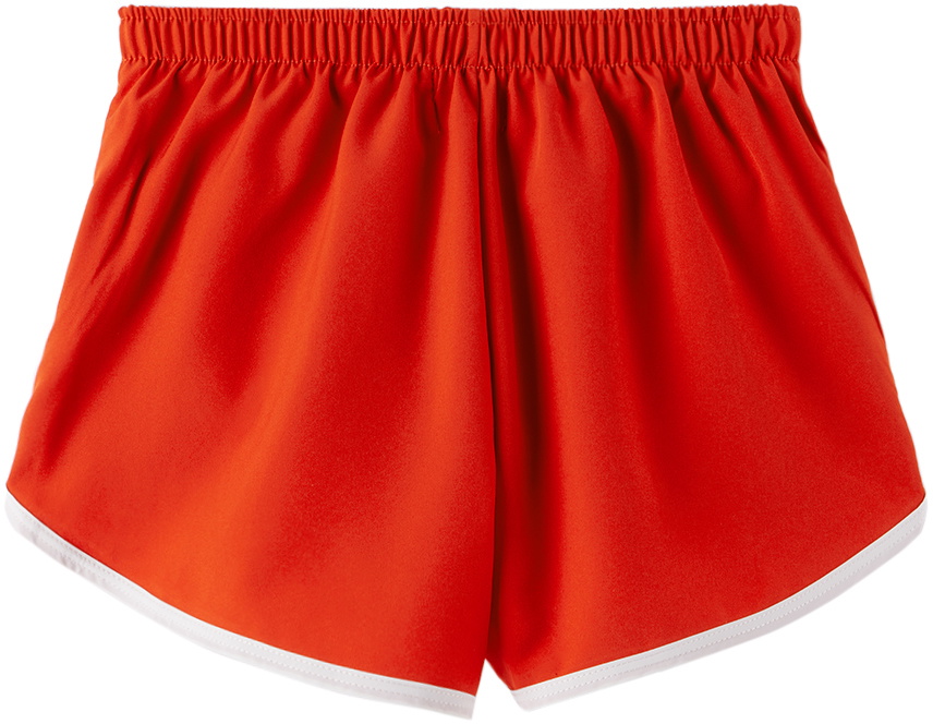 Bobo Choses Kids Red 'B.C.' Swim Shorts
