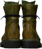 A DICIANNOVEVENTITRE Khaki Prisma Combat Boots