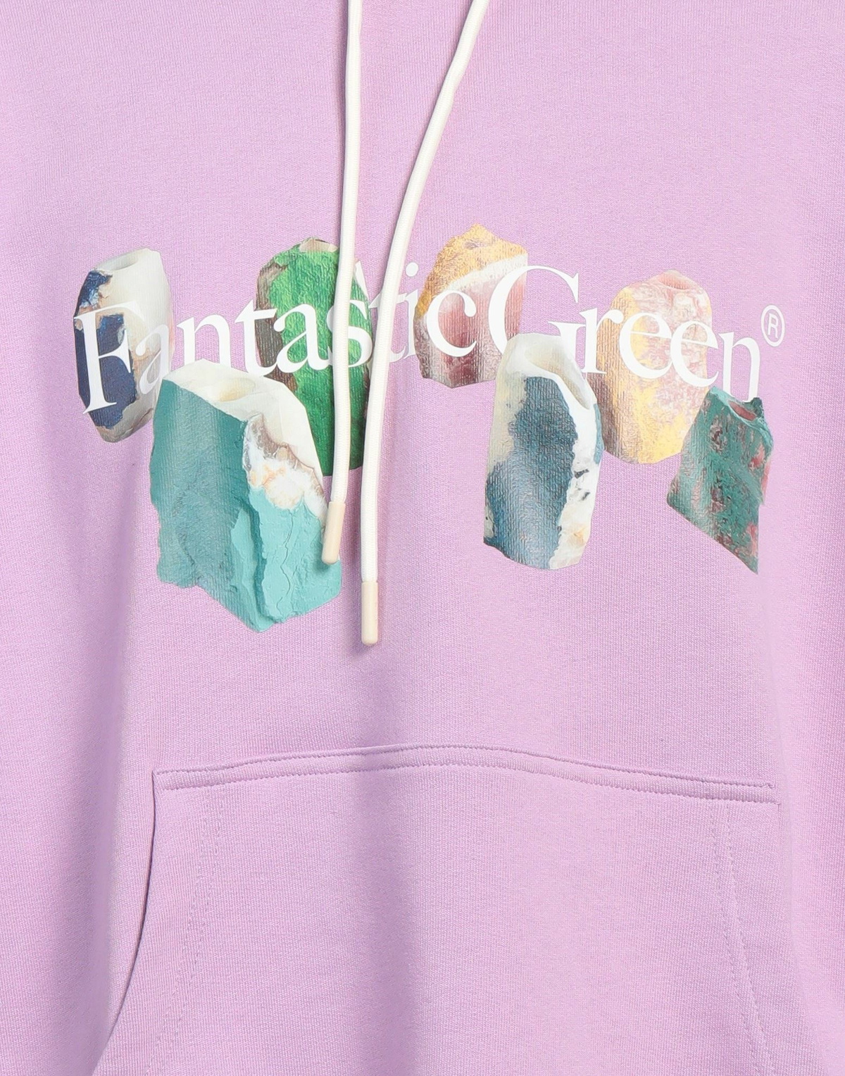 Msgm Mens Sweatshirt Lilac