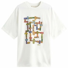 Alemais Women's Players Domino T-Shirt in Cream
