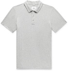 Reigning Champ - Pima Cotton-Jersey Polo Shirt - Gray