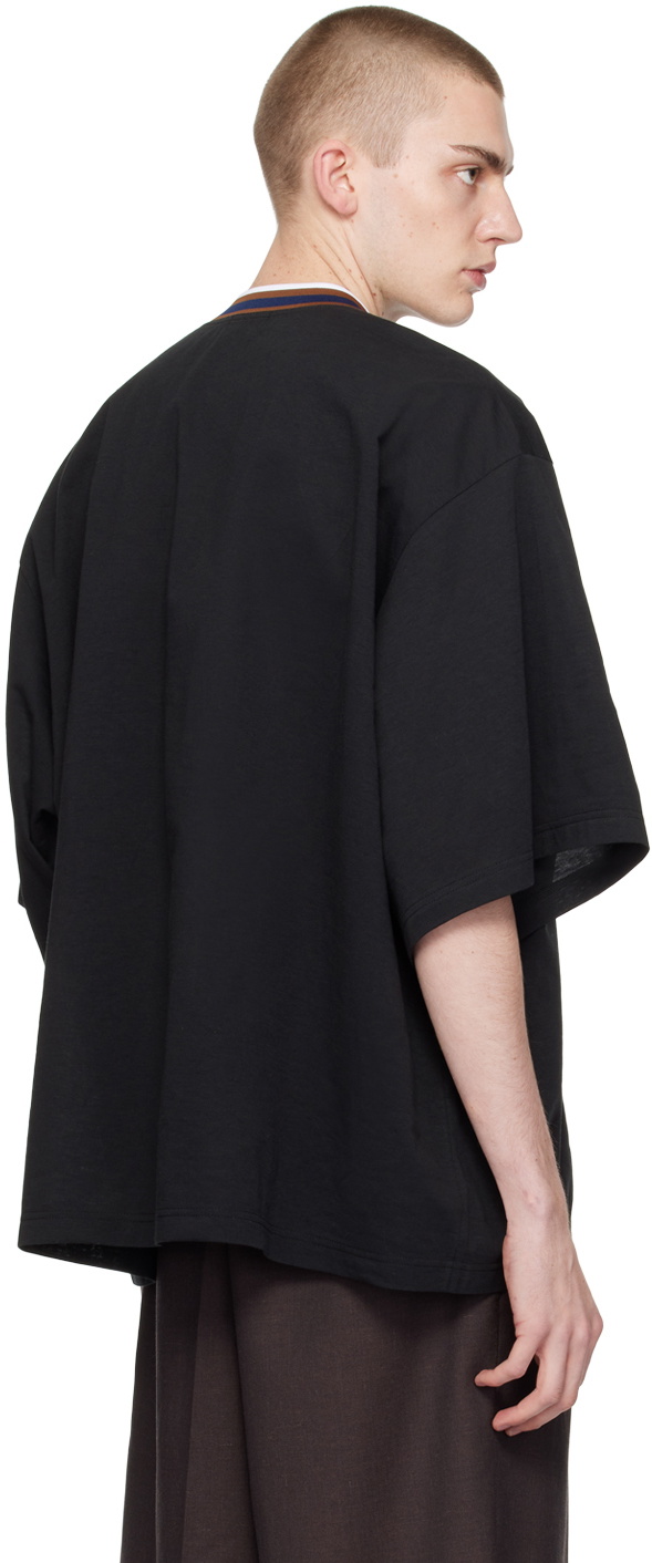 kolor Black Printed T-Shirt