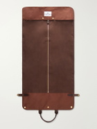 Bennett Winch - Trifold Leather Suit Carrier - Brown