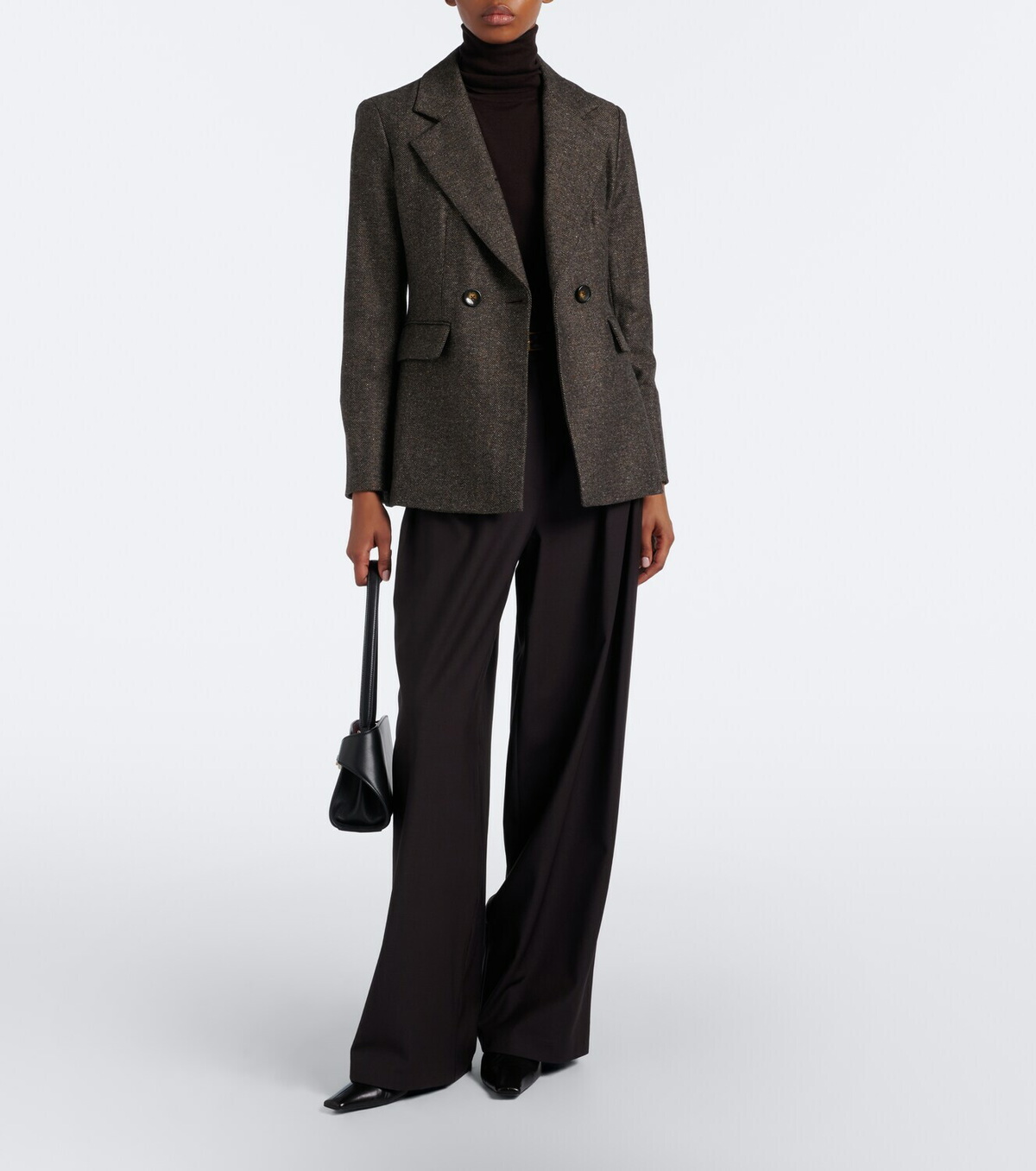 Veronica Beard Tilbury herringbone blazer
