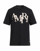 Amiri Mens T-shirt in Black
