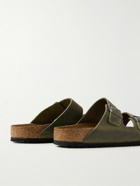 Birkenstock - Arizona Oiled-Leather Sandals - Green