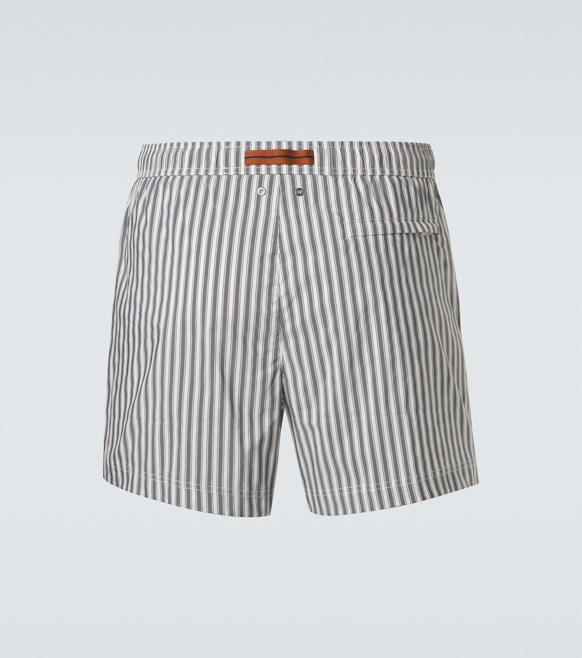 Zegna Striped swim trunks