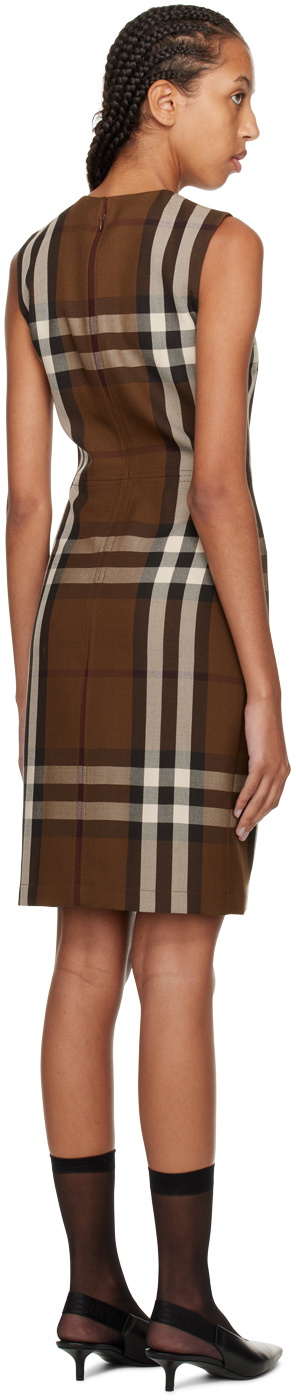 Burberry Brown Macy Midi Dress