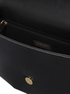 DEMELLIER Midi London Leather Shoulder Bag
