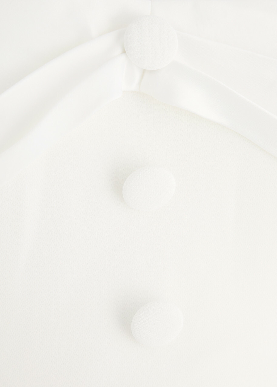 Odd Muse The Ultimate Muse Bow Midi Dress White
