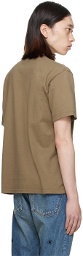 UNDERCOVER Taupe Printed T-Shirt