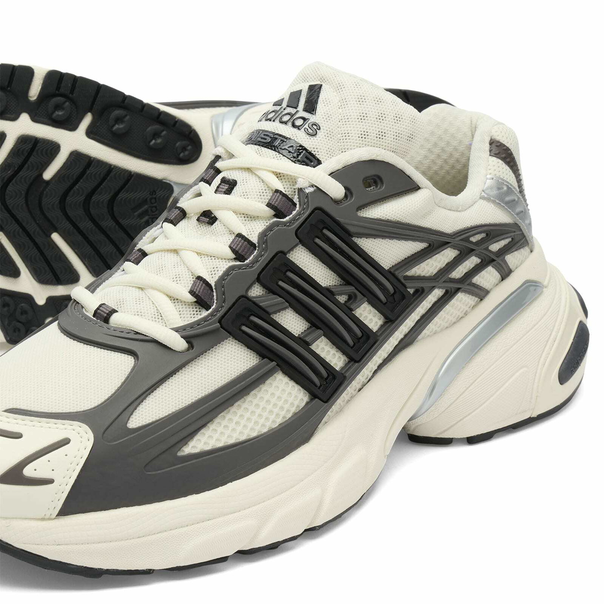 Adidas Men's Adistar Xlg 2.0 Sneaker in Grey Strata/Core Black/Off White