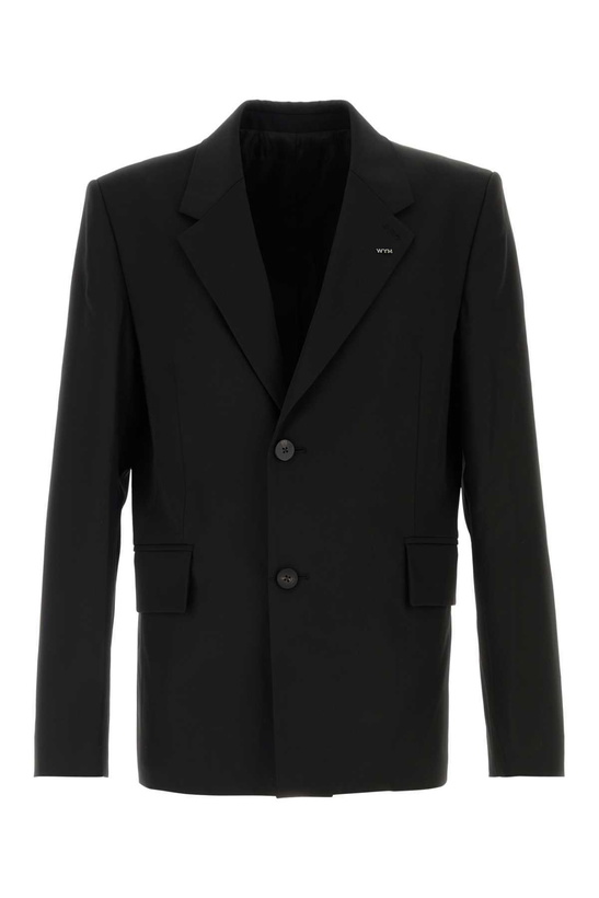 Photo: WOOYOUNGMI Black Wool Blazer