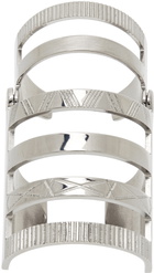 Maison Margiela Silver Segmented Ring