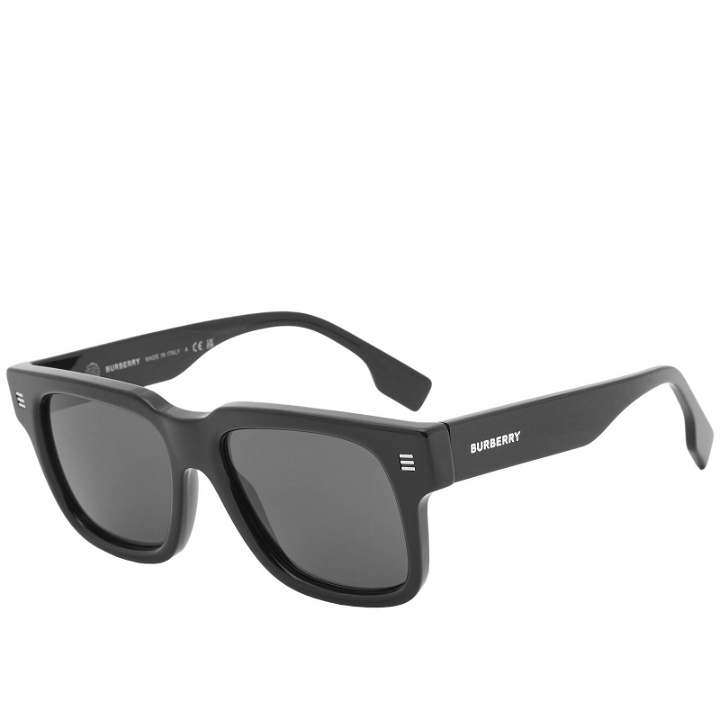 Photo: Burberry Eyewear Men's Burberry Hayden Sunglasses in Black