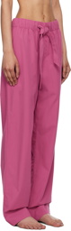 Tekla Purple Drawstring Pyjama Pants