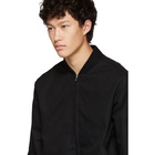 Stella McCartney Black No Smile No Service Conrad Bomber Jacket