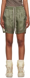 Rick Owens Khaki Pentaboxers Shorts