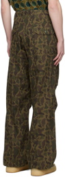 Engineered Garments Khaki Drawstring Trousers