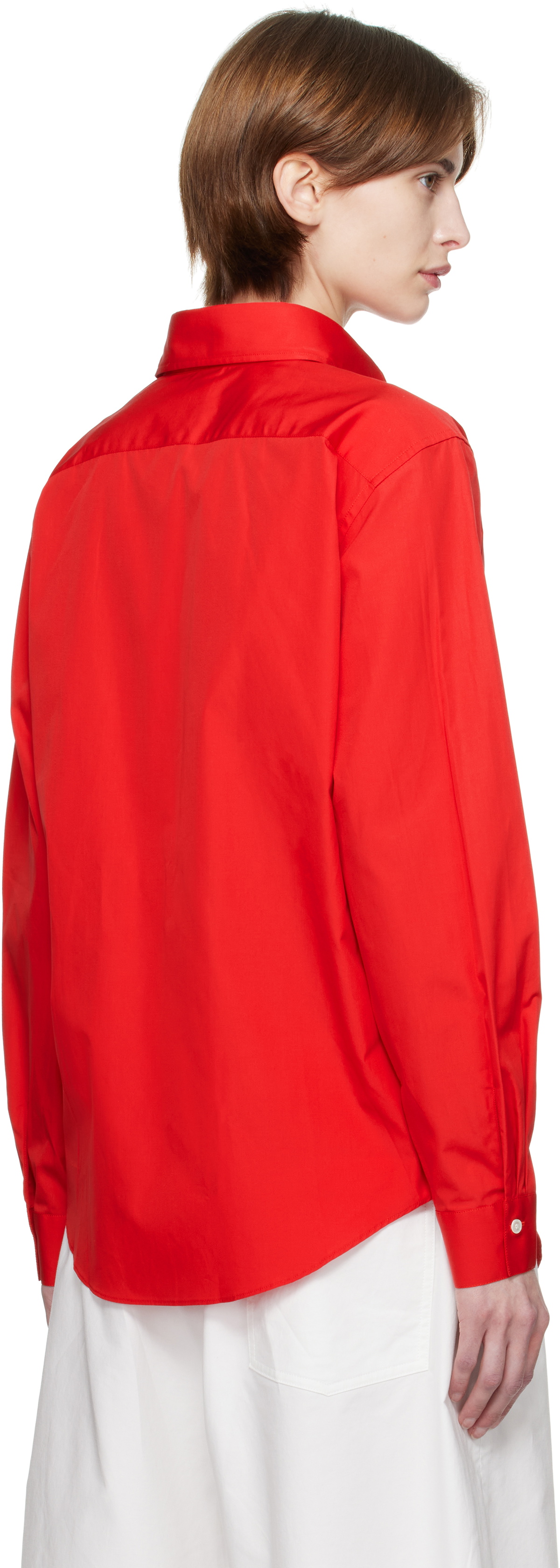 FLORE FLORE Red Zoë Shirt