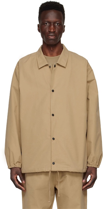 Photo: Essentials Tan Cotton Jacket