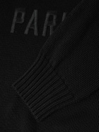 Givenchy - Logo-Embroidered Cotton Sweater - Black