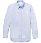 Thom Browne - Slim-Fit Button-Down Collar Cotton Oxford Shirt - Men - Light blue