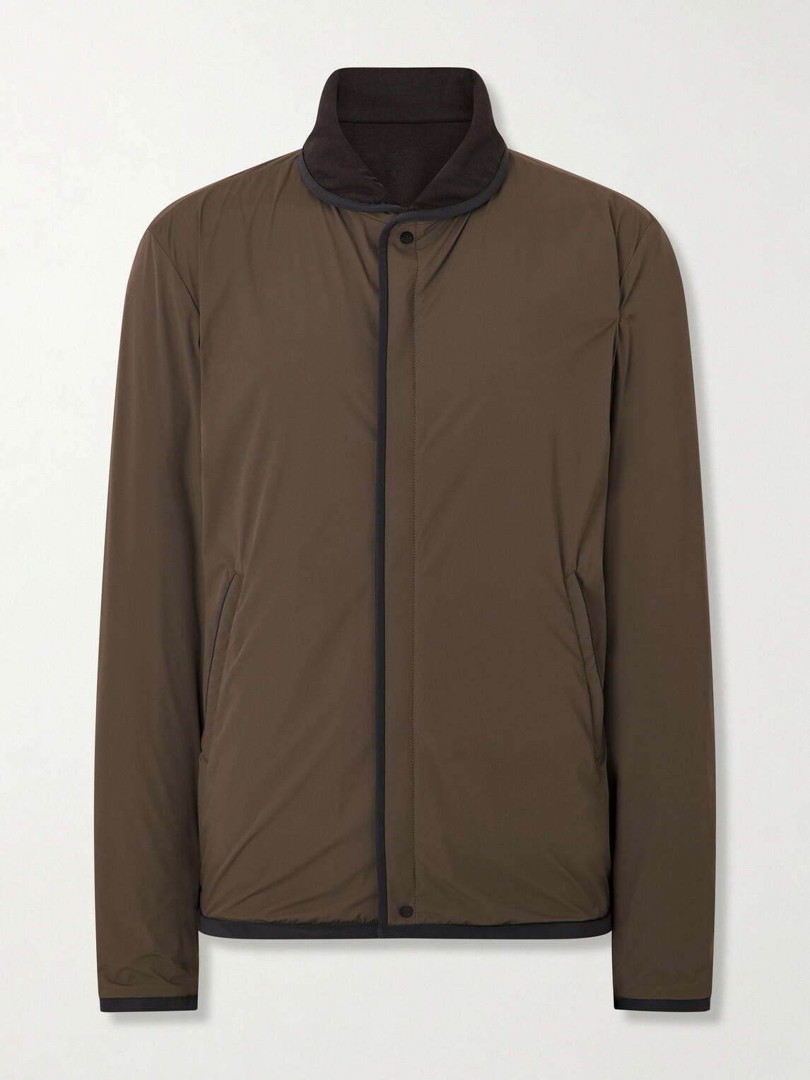 SEASE - Jib Set Reversible Shell Jacket - Brown
