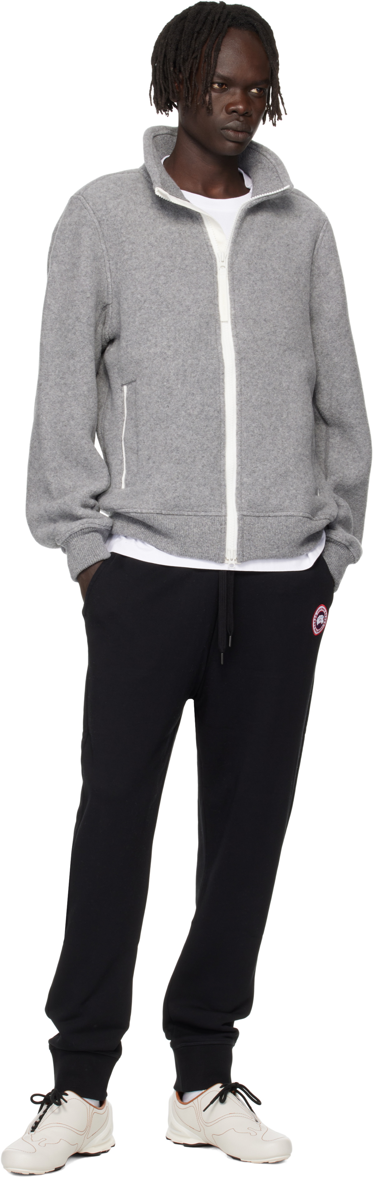 Canada Goose Black Terry Sweatpants