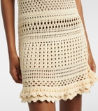 Marant Etoile Zoa crochet cotton-blend minidress