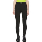 Versus Black Skinny Logo Trousers