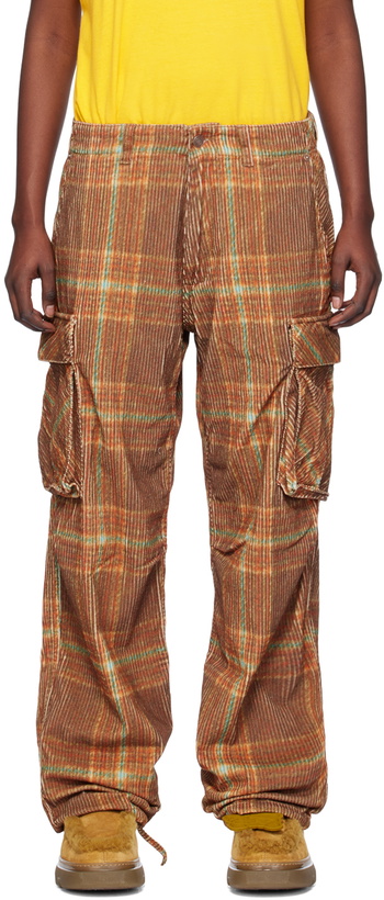 Photo: ERL Brown Check Trousers