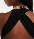 Alessandra Rich Layered pearl necklace