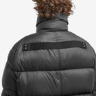 Rick Owens Men's Turtle Nylon Cropped Puffer Jacket in Black