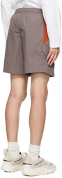 Y-3 Gray Classic Light Shell Running Shorts